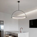 Axyaa Black Iron LED Pendant Lighting Home Decor for High-end Spaces