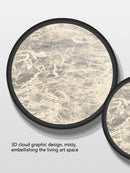 Axyaa Cloud LED Ceiling Lamp: Modern Nordic Design for Living Room, Bedroom, and Study