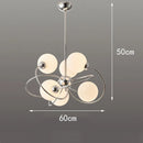 Axyaa LED Pendant Chandeliers for Modern Home Decor and Indoor Lighting