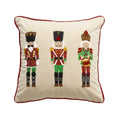 Embroidered Christmas Pillow Cover - Axyaa Cozy Holiday Decor