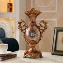 Axyaa European Retro Vase, Home Decoration, Creative Foyer Decor, Living Room Flower Vase