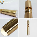 Axyaa Golden LED Chandelier for Modern Minimalist Spaces