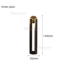 Axyaa Brass Standing Lamp with Glass Ball for Bedroom, Living Room, and Study