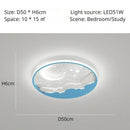 Axyaa Kids LED Ceiling Lamp for Nursery Bedroom Decor Lighting