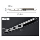 Axyaa Cheese Knife Stainless Steel Kitchen Tool Butter Pizza Cutter Circular Handle