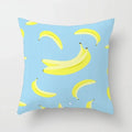 Axyaa Cartoon Watermelon Banana Print Seat Cushion Cover