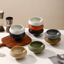 Axyaa Ceramic Tableware Set for Rice, Breakfast, Sauce, and Soup