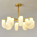 Axyaa Rotational Molding LED Pendant Chandelier - Nordic Luxury Home Decor Lamp