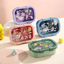 Axyaa Large Capacity Bento Box with Soup Bowl, Spoon - Children's School, Picnic Lunch Container
