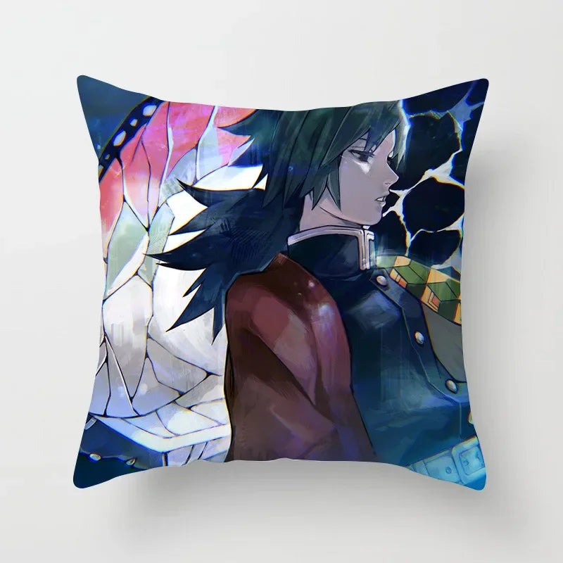 Demon Slayer Kimetsu no Yaiba Pillowcase for Kids Bedroom Decor by Axyaa