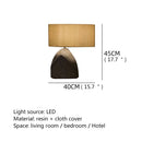 Axyaa Chinese Style LED Desk Lamp for Home, Living Room, Bedroom, Hotel
