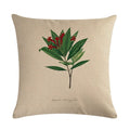 Axyaa Plant Print Embrace Pillowcase 45*45cm