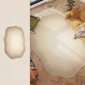 Axyaa Plush Modern Living Room Carpet - Soft, Fluffy, Washable, Thick, Stylish Bedroom Decor Rug