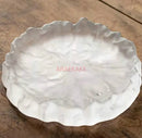 Axyaa Frosted Glass Plate: Creative Western Food & Fruit Dim Sum High-End Dish