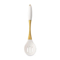 Axyaa White Gold Silicone Kitchen Utensils Set - Heat-resistant Cooking Tools