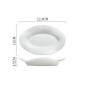 Axyaa Irregular Fish Plate for Molecular Cuisine Restaurant Tableware