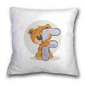 Axyaa Cartoon Bear Pillowcase - Decorative Cushion Cover for Sofa or Children's Room