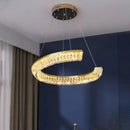 Axyaa Crystal Restaurant Light 2025 - Modern LED Bedroom Living Room Lighting