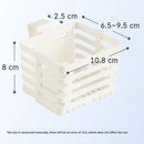 Axyaa Hanging Storage Basket: Practical Plastic Sink Drain Basket for Kitchen Organization