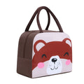 Cute Axyaa Kids Lunch Bag • Insulated Aluminum • Outdoor Picnic Food Storage Bag