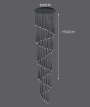 Axyaa Modern Stairway & Living Room Chandeliers | Indoor Lighting Fixtures