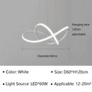Axyaa LED Pendant Chandelier with Remote Control for Home Dining Kitchen Bar