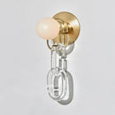 Axyaa Glass Ball Wall Lamp - Minimalist Nordic Design