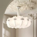 Axyaa Nordic Silk Chandelier: Modern Wabi Sabi Design for Living Room, Bedroom, Dining Room