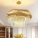 Axyaa Modern LED Pendant Light Chandeliers for Living & Dining Room Decor