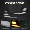 Axyaa LED Daytime Running Light DRL Fog Lamp Dynamic Turn Signal for Chevrolet Cavalier