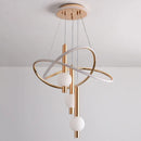 Axyaa LED Light Chandelier Dimmable Decorative Ball for Living Room, Bedroom & Dining Room
