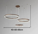 Axyaa Living Room Chandeliers: Modern LED Ceiling Hanging Lights for Indoor Lighting