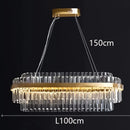 Axyaa Crystal Chandelier for Living Room, Bedroom, Dining Room & Home Decoration