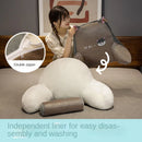 Axyaa Cushion Bed Back Pillow Pregnant Woman Waist Protector Sofa Lumbar Pillow