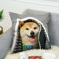 Axyaa Shiba Inu Pillow Cover for Decorative Home and Car Cushions