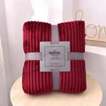 Axyaa Beige Coral Fleece Blanket - Soft, Warm Bedspread & Sofa Cover