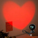 Axyaa Sunset Love Projector Rainbow Light for Bedroom Atmosphere