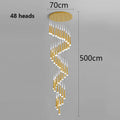 Axyaa Nordic Stair Chandelier Pendant Ceiling Light for Living, Bedroom, Dining Room