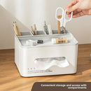 Axyaa Desktop Remote Control Storage Box, Creative Car & Home Organizer