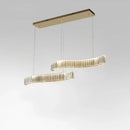 Axyaa Modern Luxury Crystal Chandelier Pendant Light for Home Decor