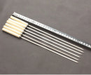Axya Stainless Steel Barbecue Skewers with Wooden Handle
