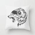 Axyaa Cute Animal Print Pillow Cover - 45X45cm