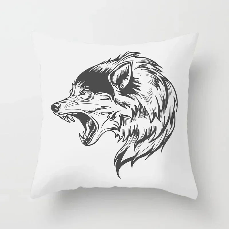 Axyaa Cartoon Animal Design Pillowcase 45*45cm
