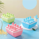 Axyaa Square Ice Cream Mold Tray for Homemade Treats & Fun Ice Sticks