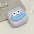 Axyaa Sausage Mouth Contact Lens Case: Cute & Portable Travel Container Box