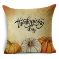 Axyaa Harvest Pumpkin Farm Throw Pillowcase for Home Decor
