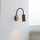 Axyaa Wooden LED Wall Lamp Japan Style Indoor Light Fixture