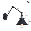 Axyaa Adjustable Long Arm Wall Sconce Reading Lights