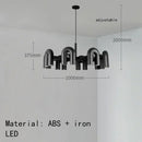 Axyaa Nordic U-shaped LED Chandelier for Stylish Living Spaces