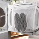 Axyaa Sneaker Dryer Bag - Shoe Net with Elastic Straps, White, 15.5"x15.5"